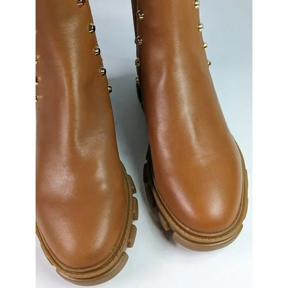 Michael Kors Women's Ridley Studded Lug-Sole Chelsea Booties Size 6 (MSRP $225) - Picture 5 of 12